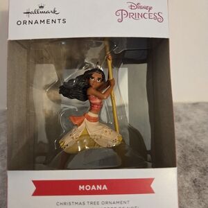 Hallmark Moana Ornament with Red and Yellow Accents